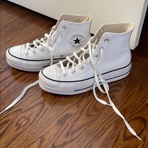 Converse Women's White High-Top Sneakers